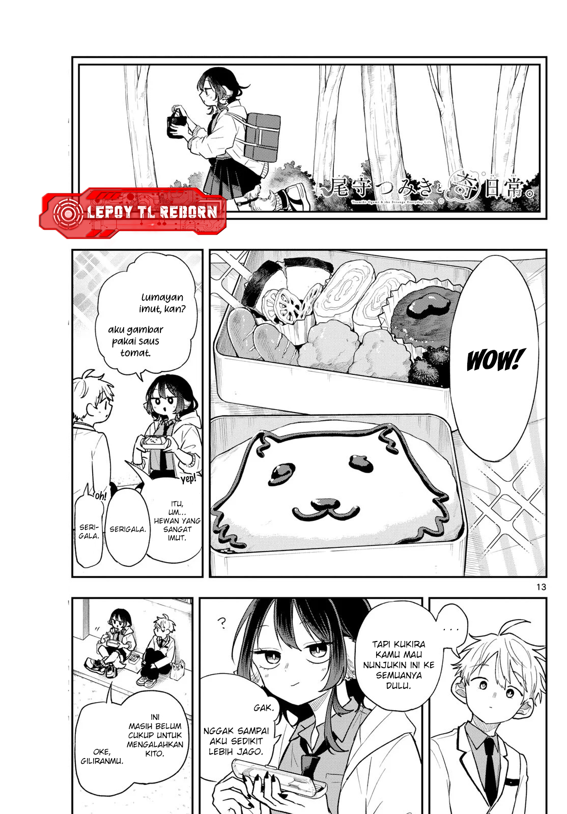 Ogami Tsumiki to Ki Nichijou. Chapter 91 - halaman 13
