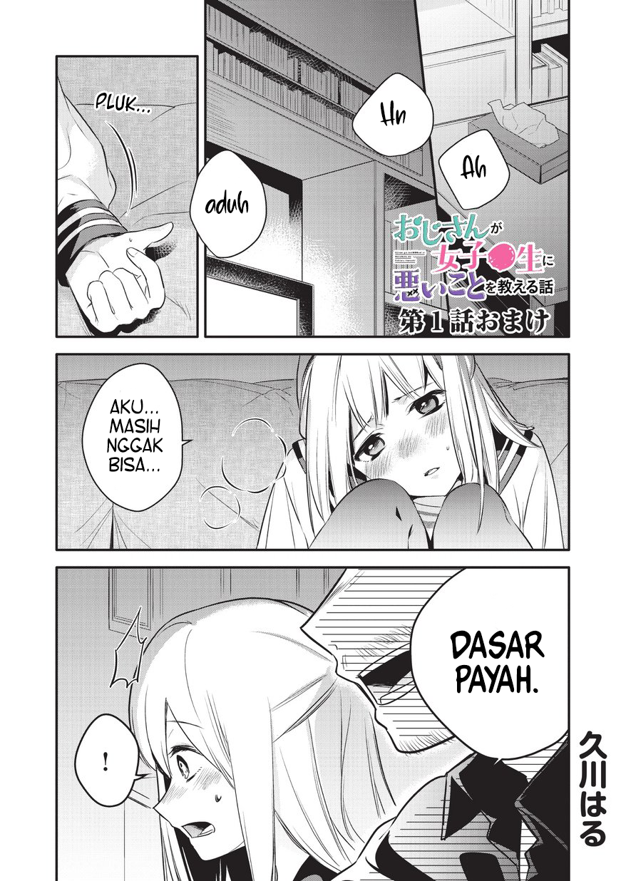 Ojisan ga Joshi●sei ni Warui Koto wo Oshieru Hanashi Chapter 1.5 - halaman 1