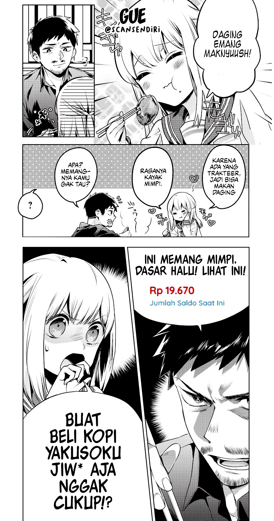 Ojisan ga Joshi●sei ni Warui Koto wo Oshieru Hanashi Chapter 2 - halaman 14