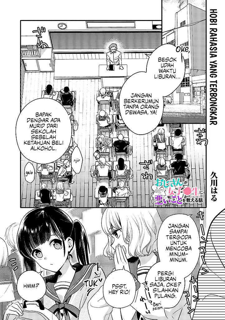 Ojisan ga Joshi●sei ni Warui Koto wo Oshieru Hanashi Chapter 4 - halaman 1