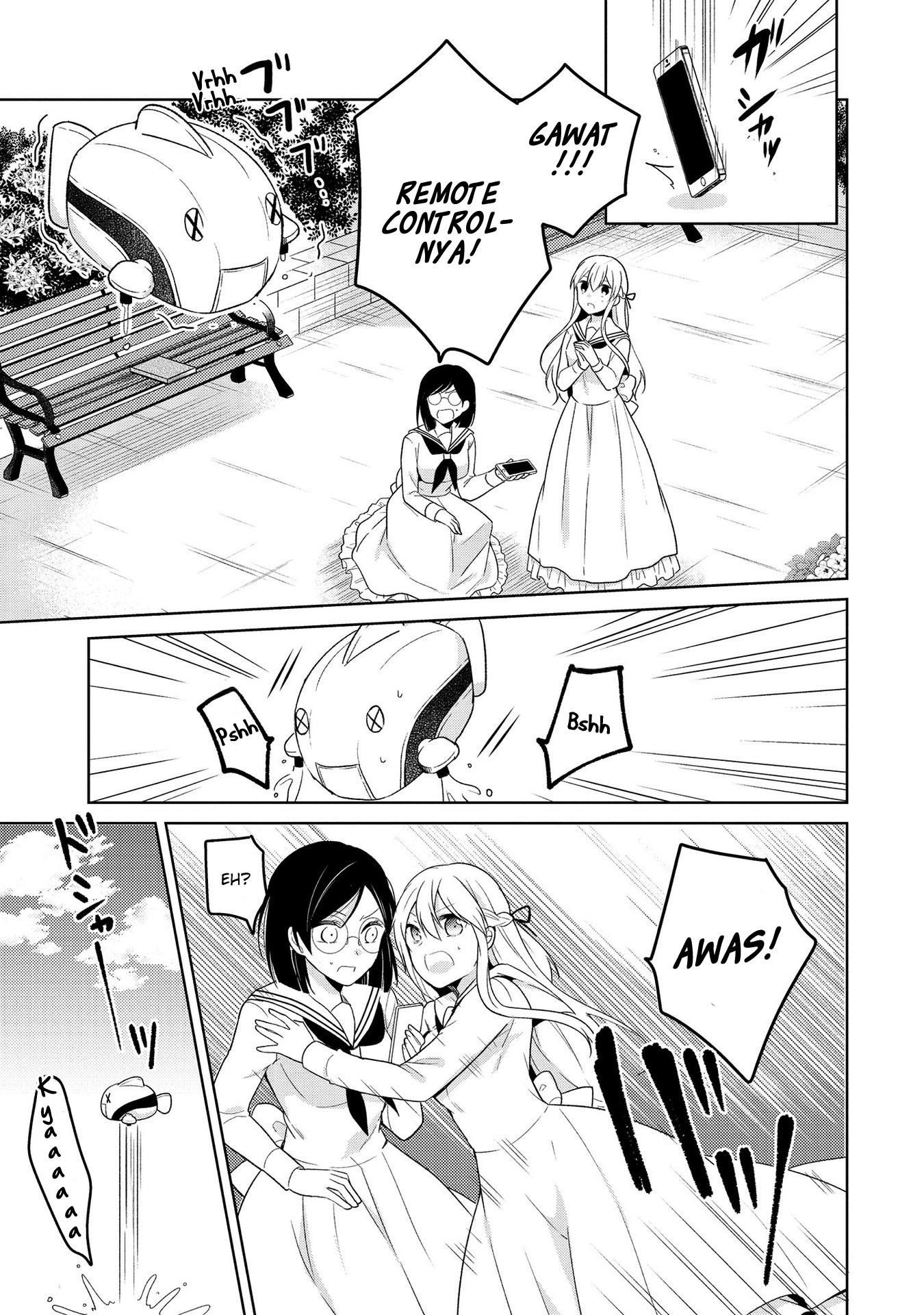 Ojou-sama wa Love Come no Shujinkou ni naritai! Chapter 4 - halaman 11