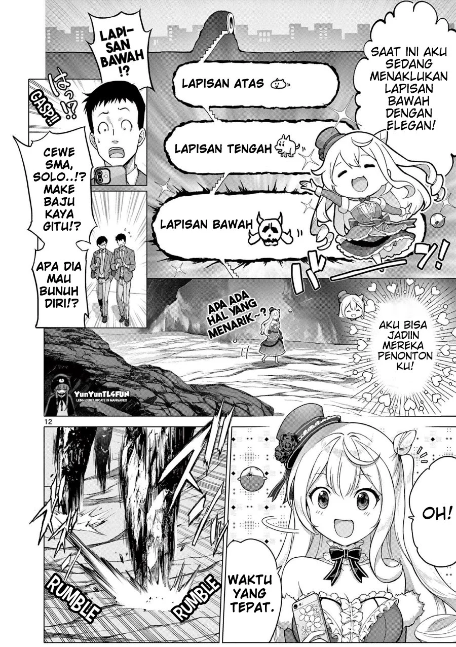 Ojousama-kei Teihen Dungeon Haishinsha, Meiwaku-kei o Bokottara Bazutte Densetsu ni Nattemasu wa!? Chapter 1 - halaman 11