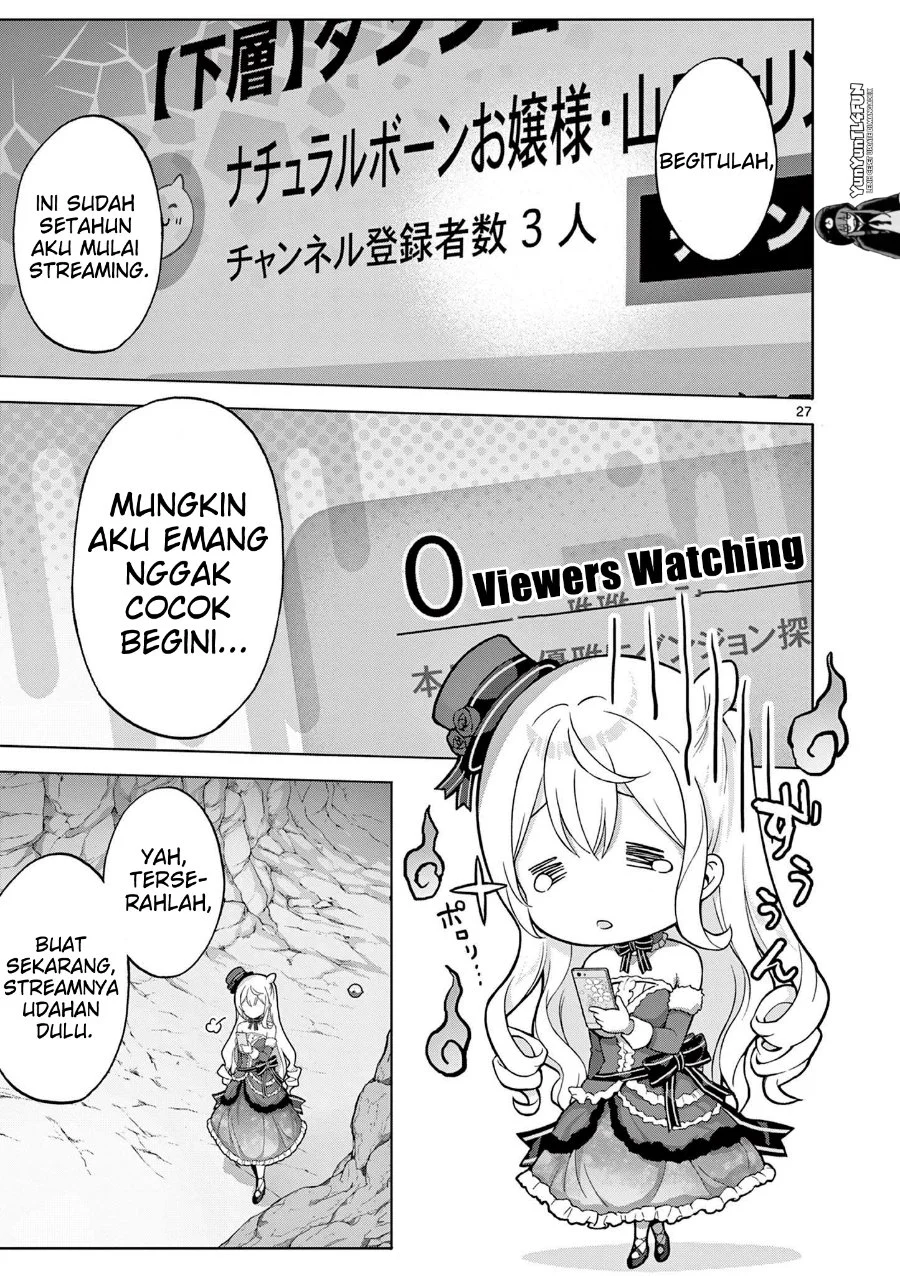Ojousama-kei Teihen Dungeon Haishinsha, Meiwaku-kei o Bokottara Bazutte Densetsu ni Nattemasu wa!? Chapter 1 - halaman 25
