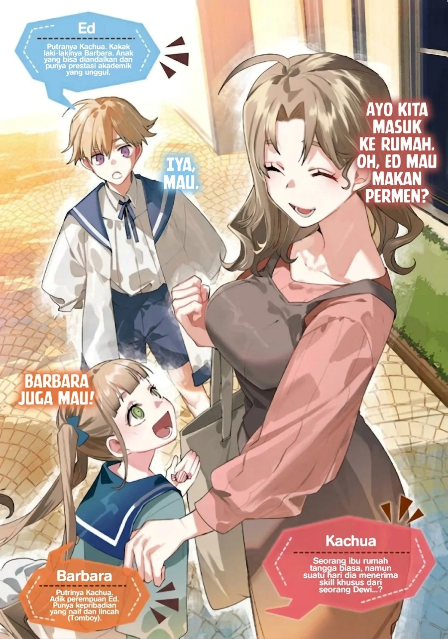 Okaasan Boukensha, Login Bonus de Skill "Shufu" ni Mezamemashita. Shuuichi Moraeru Chirashi de Boukensha Seikatsu Ganbarimasu! Chapter 4 - halaman 2