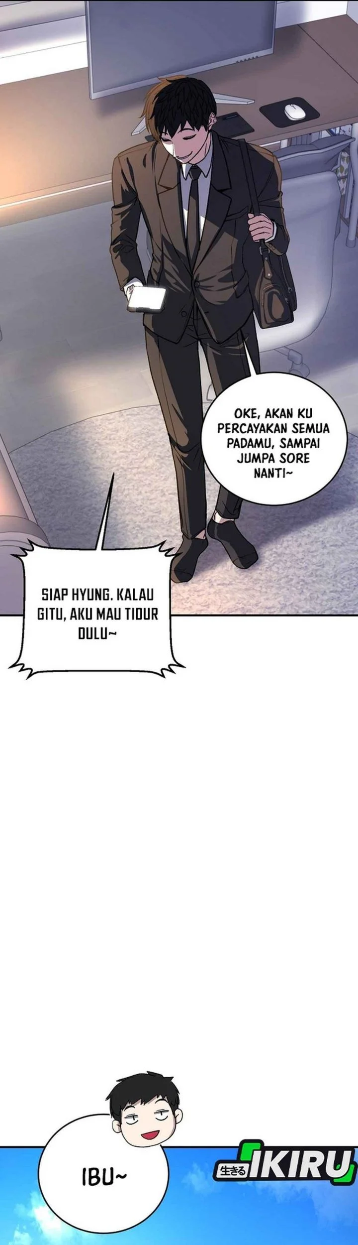 "Okaeri, Papa" Chapter 9 - halaman 8