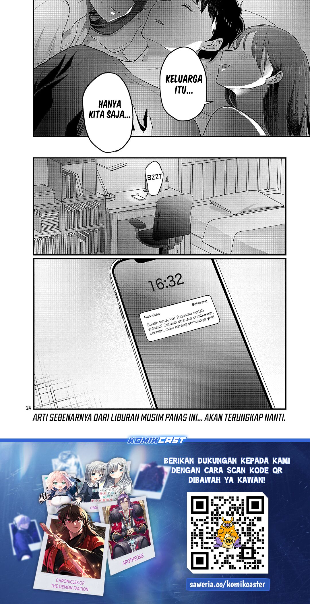 Okaeri, Papa (Welcome Home, Papa) Chapter 28 - halaman 24