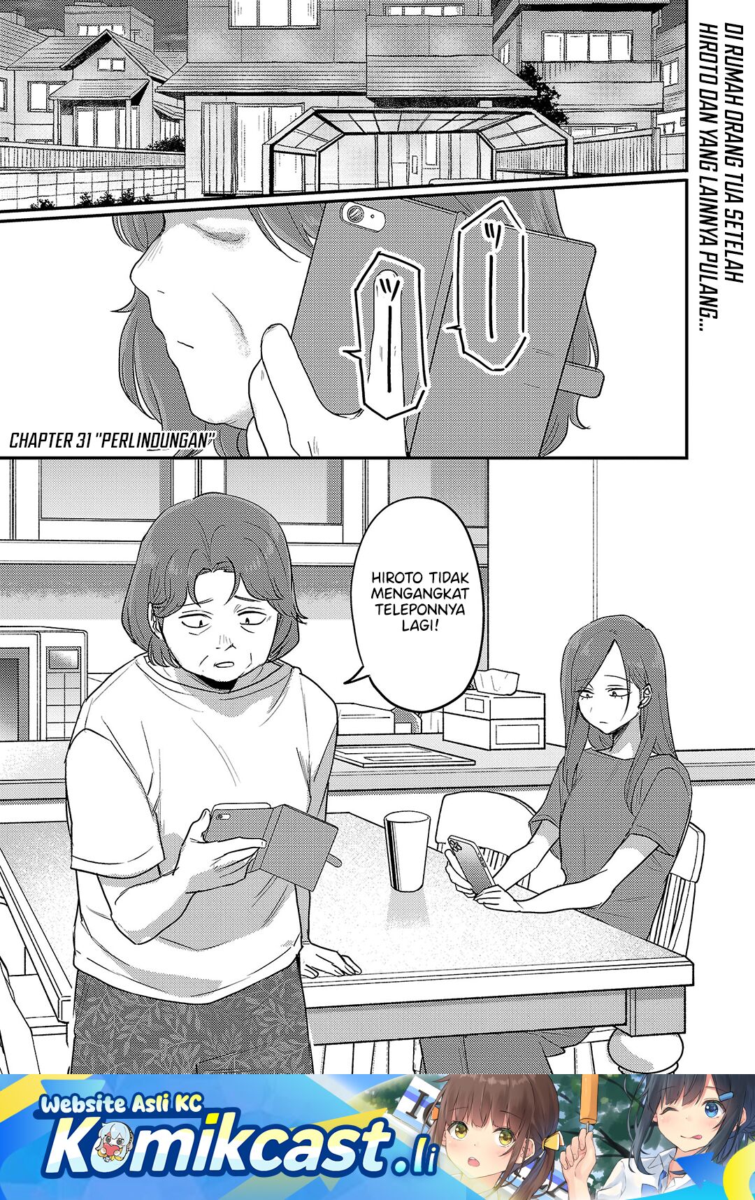 Okaeri, Papa (Welcome Home, Papa) Chapter 31 - halaman 1