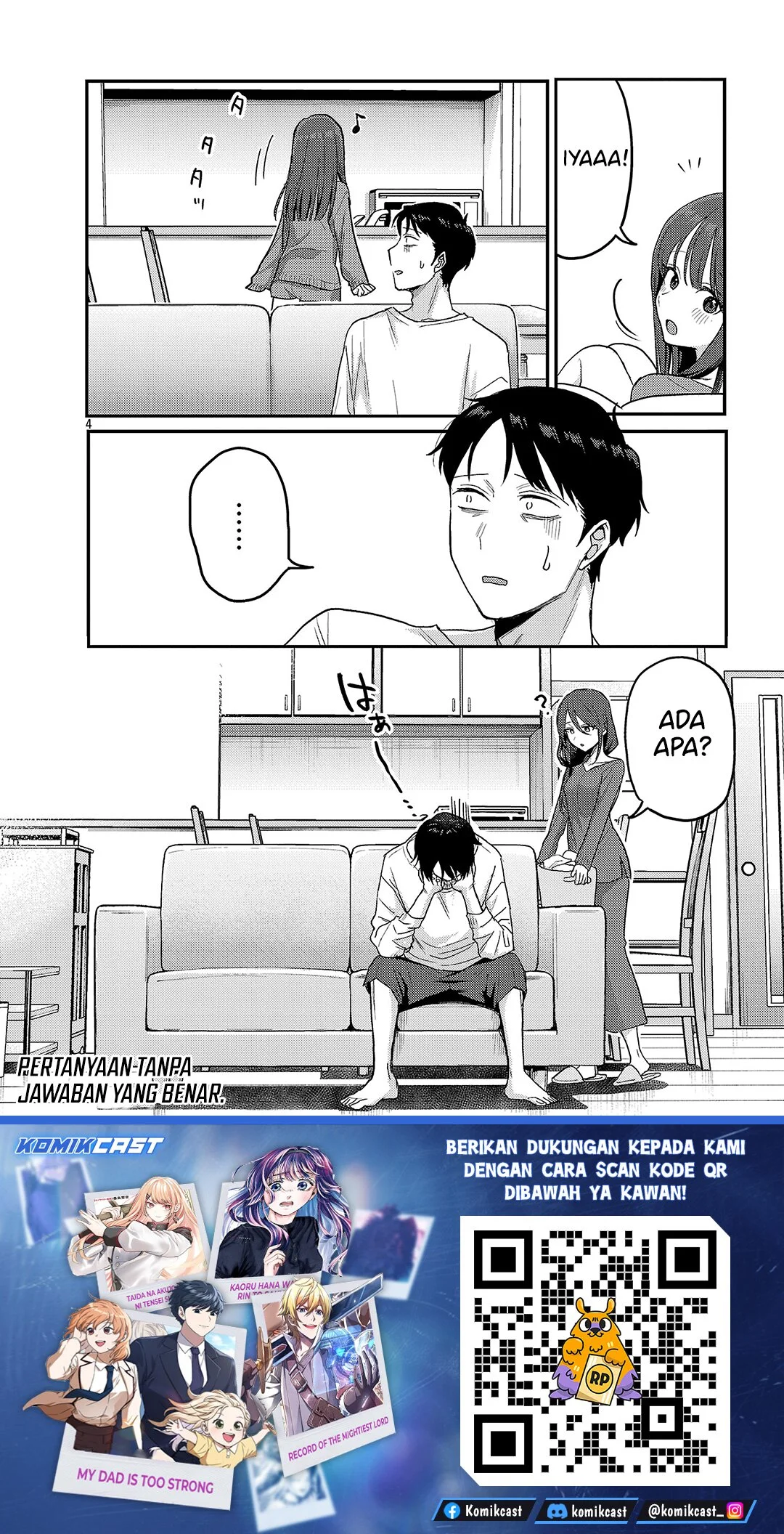 Okaeri, Papa (Welcome Home, Papa) Chapter 34.5 - halaman 4