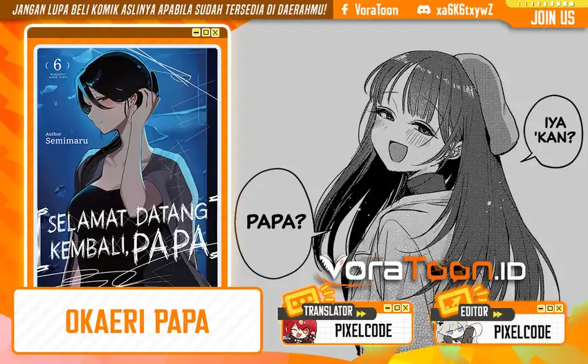 Okaeri, Papa (Welcome Home, Papa) Chapter 39 - halaman 2