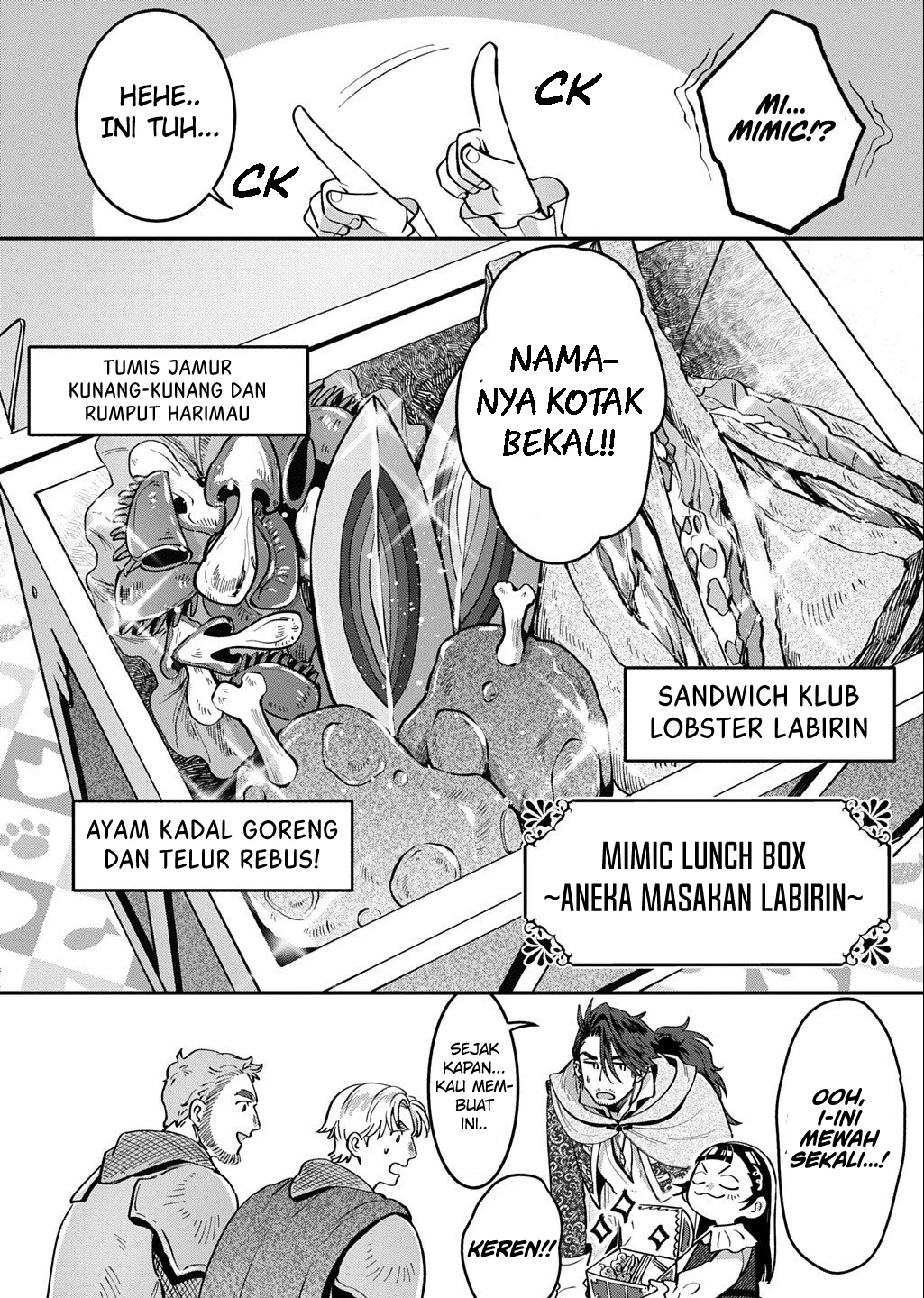Okami To Randoseru ~Kyu Saishuka To Tensei Musume No Danjon Gohan~ Chapter 2.2 - halaman 18