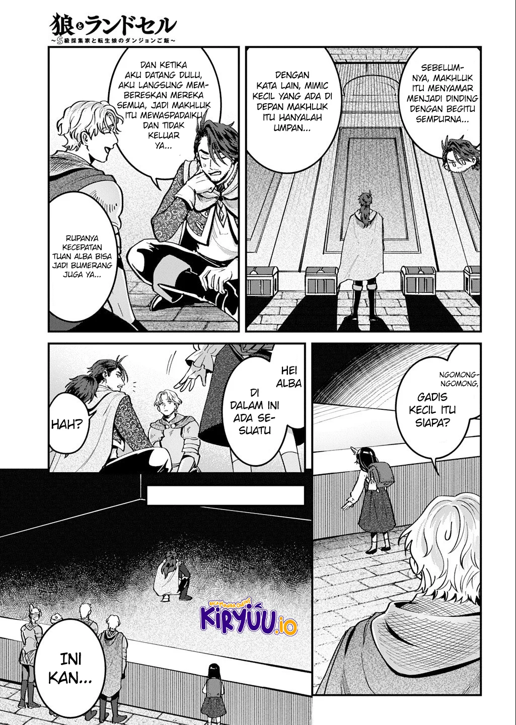 Okami To Randoseru ~Kyu Saishuka To Tensei Musume No Danjon Gohan~ Chapter 2.2 - halaman 9