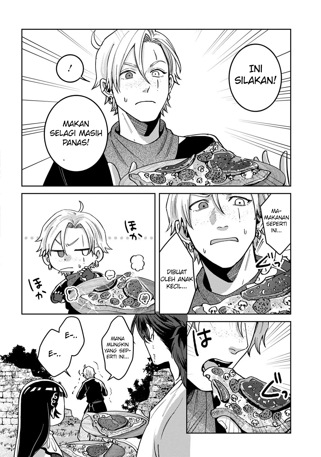 Okami To Randoseru ~Kyu Saishuka To Tensei Musume No Danjon Gohan~ Chapter 3 - halaman 30