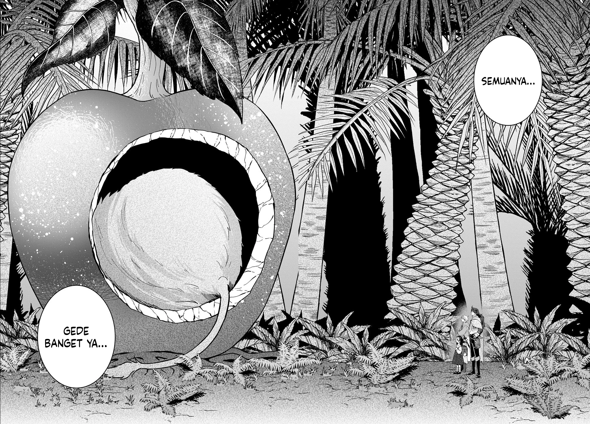 Okami To Randoseru ~Kyu Saishuka To Tensei Musume No Danjon Gohan~ Chapter 4.1 - halaman 3