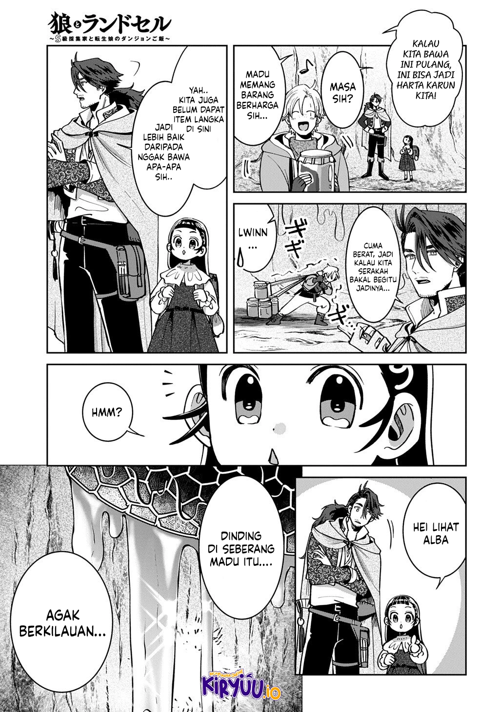 Okami To Randoseru ~Kyu Saishuka To Tensei Musume No Danjon Gohan~ Chapter 4.2 - halaman 9