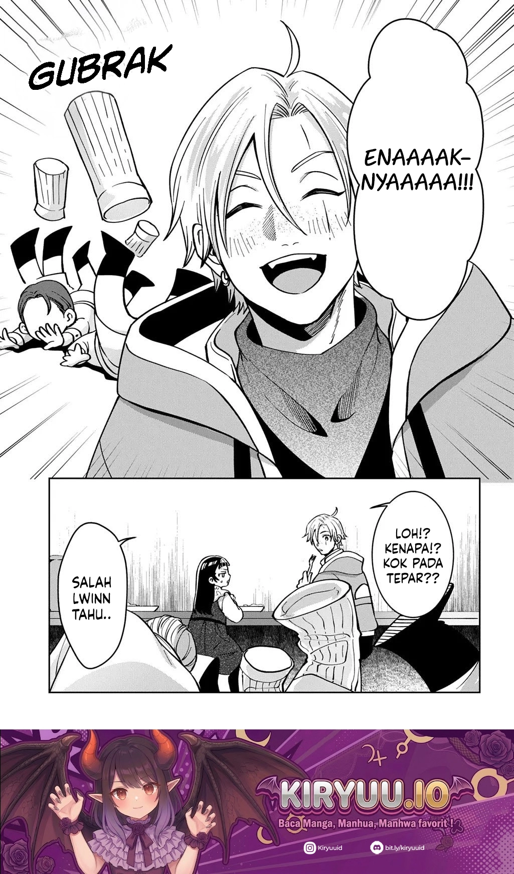 Okami To Randoseru ~Kyu Saishuka To Tensei Musume No Danjon Gohan~ Chapter 5 - halaman 36