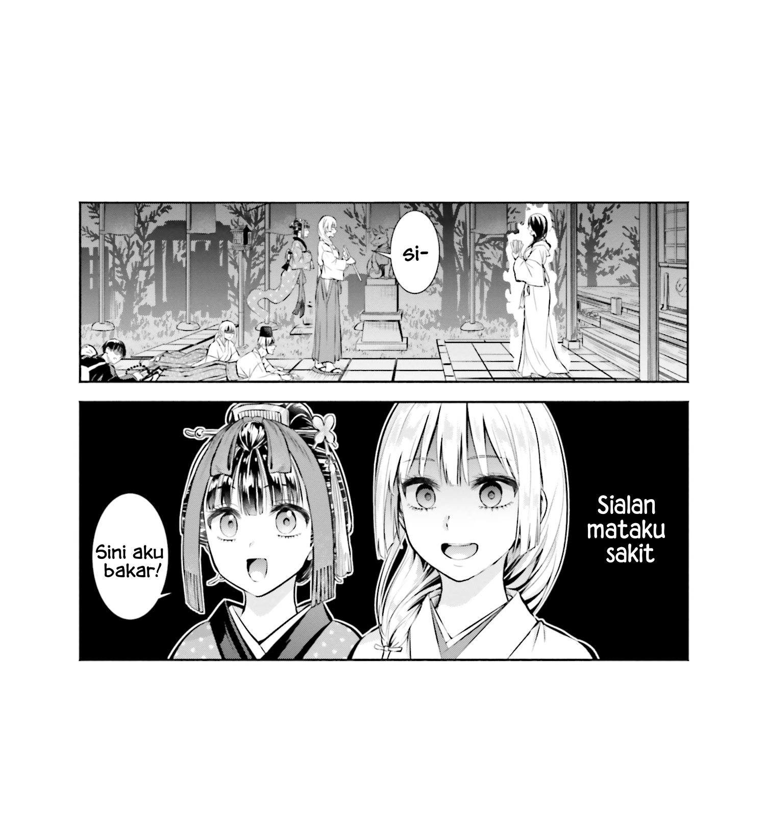 Okiku-san wa Ichatsukitai Chapter 4 - halaman 34