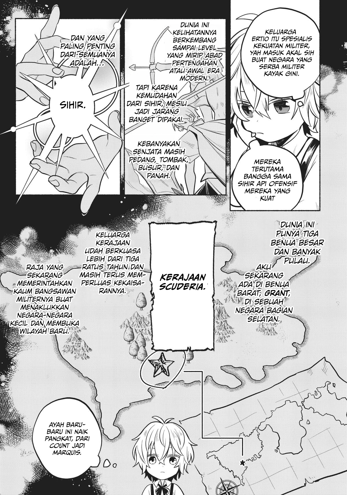 Okiraku Ryoushu no Tanoshii Ryouchi Bouei Chapter 1 - halaman 22