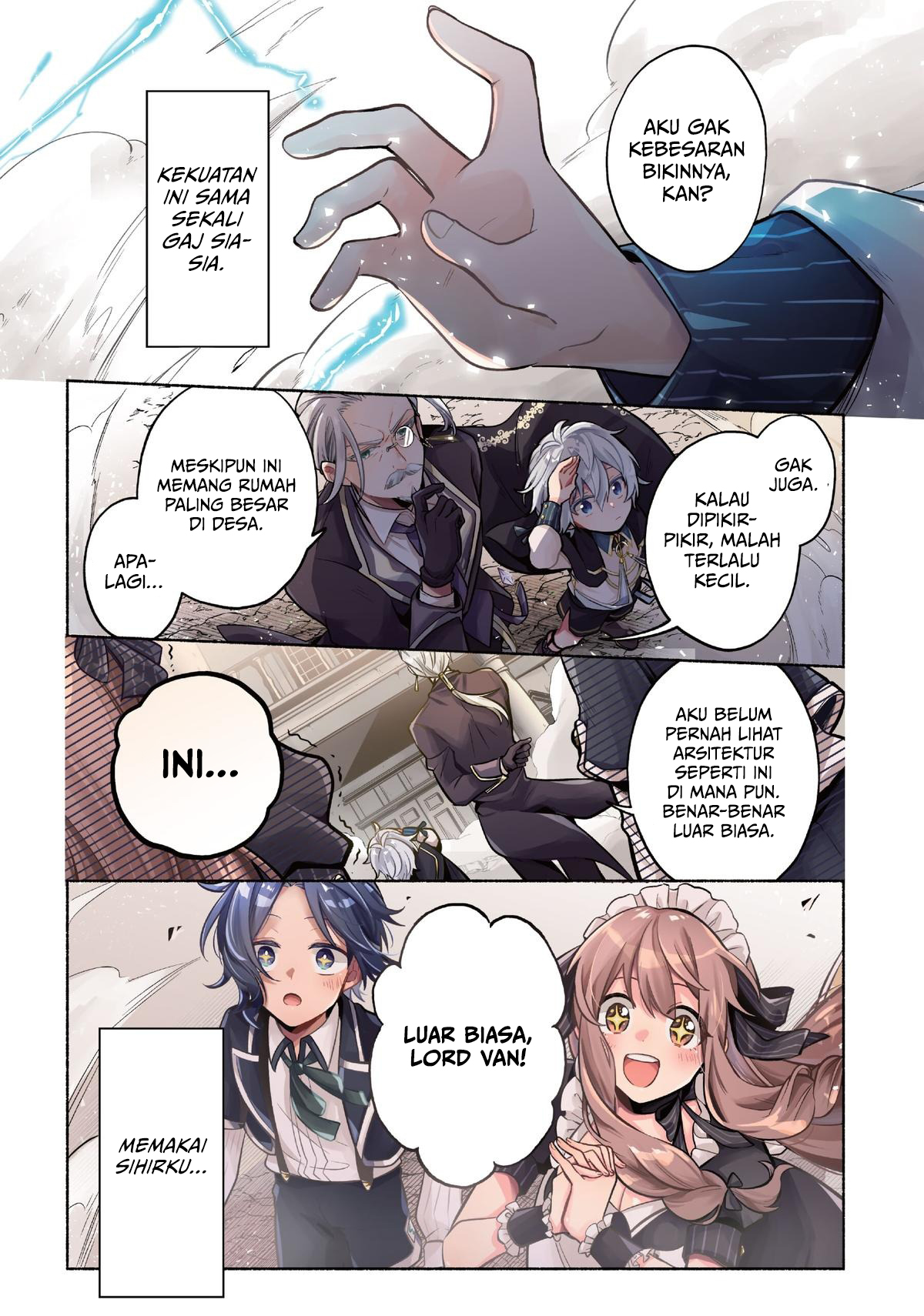 Okiraku Ryoushu no Tanoshii Ryouchi Bouei Chapter 1 - halaman 3