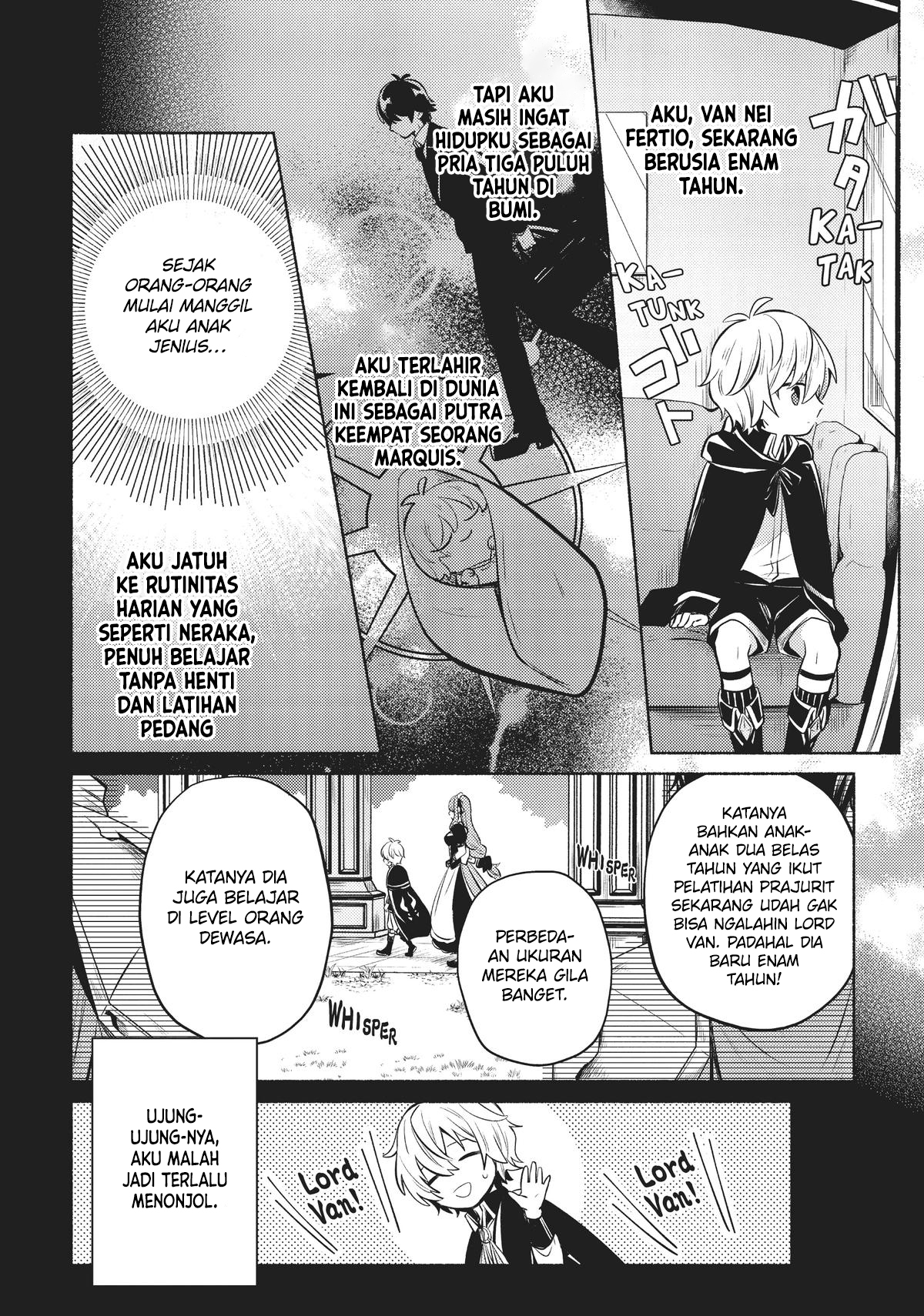 Okiraku Ryoushu no Tanoshii Ryouchi Bouei Chapter 2 - halaman 4