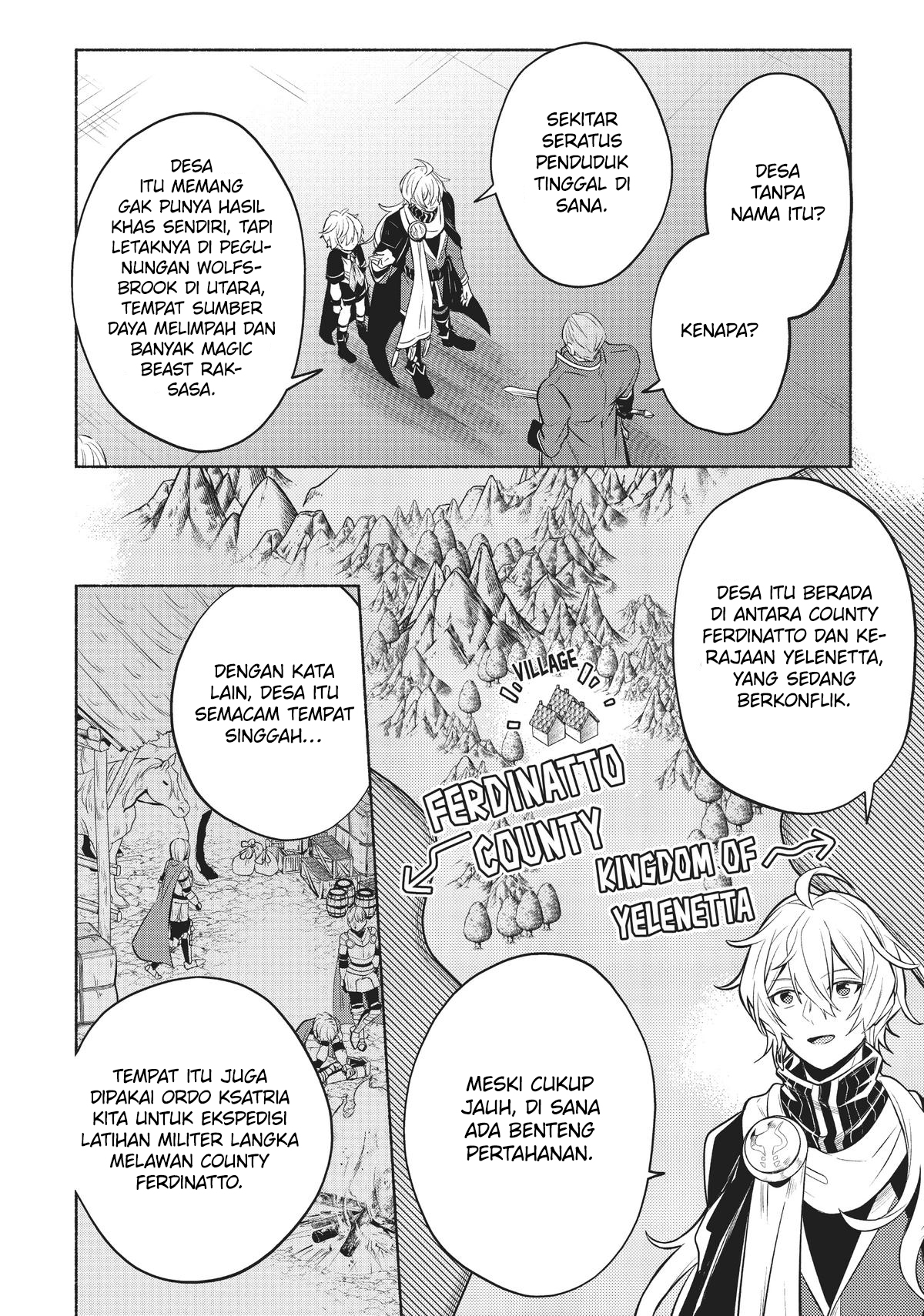 Okiraku Ryoushu no Tanoshii Ryouchi Bouei Chapter 3 - halaman 14