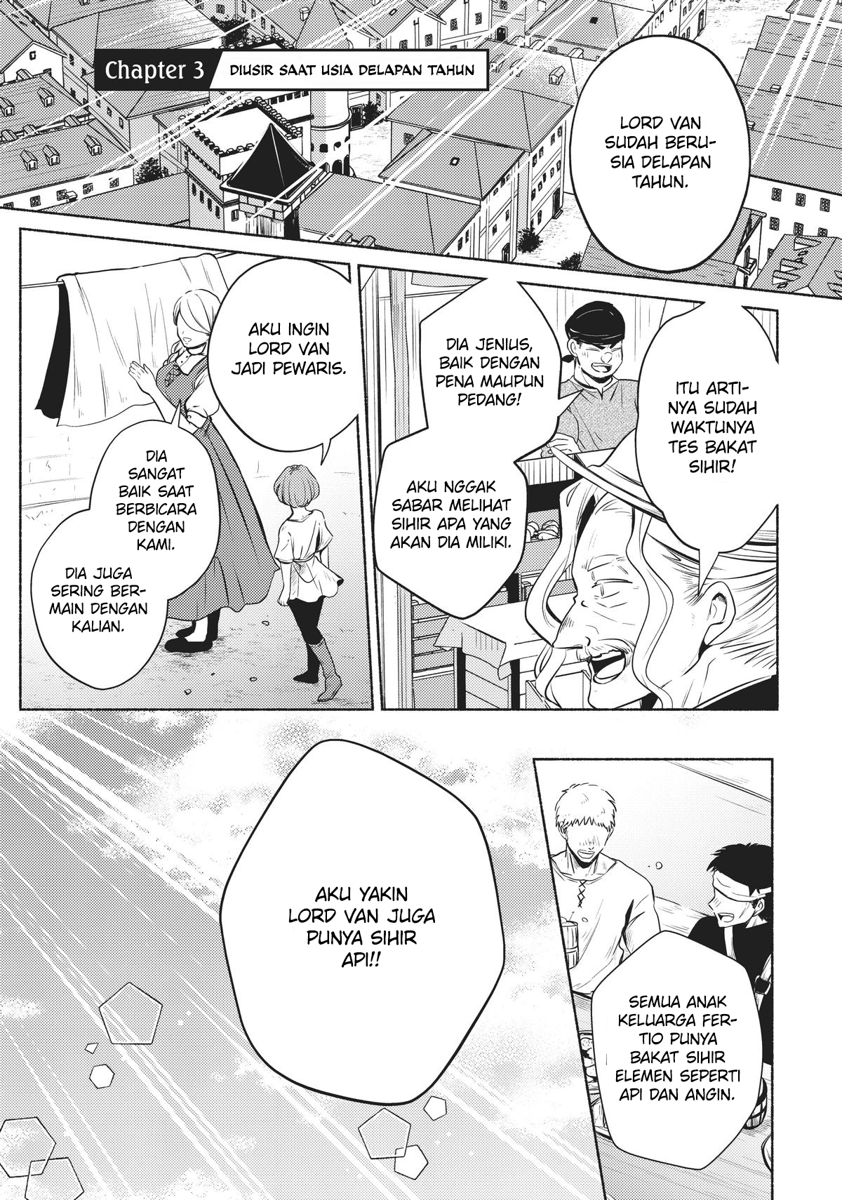 Okiraku Ryoushu no Tanoshii Ryouchi Bouei Chapter 3 - halaman 2