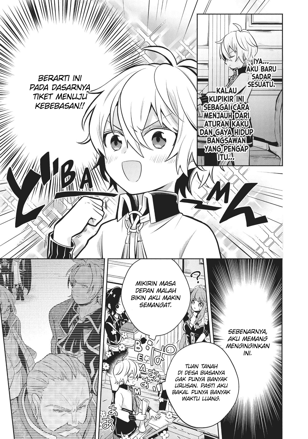Okiraku Ryoushu no Tanoshii Ryouchi Bouei Chapter 3 - halaman 25