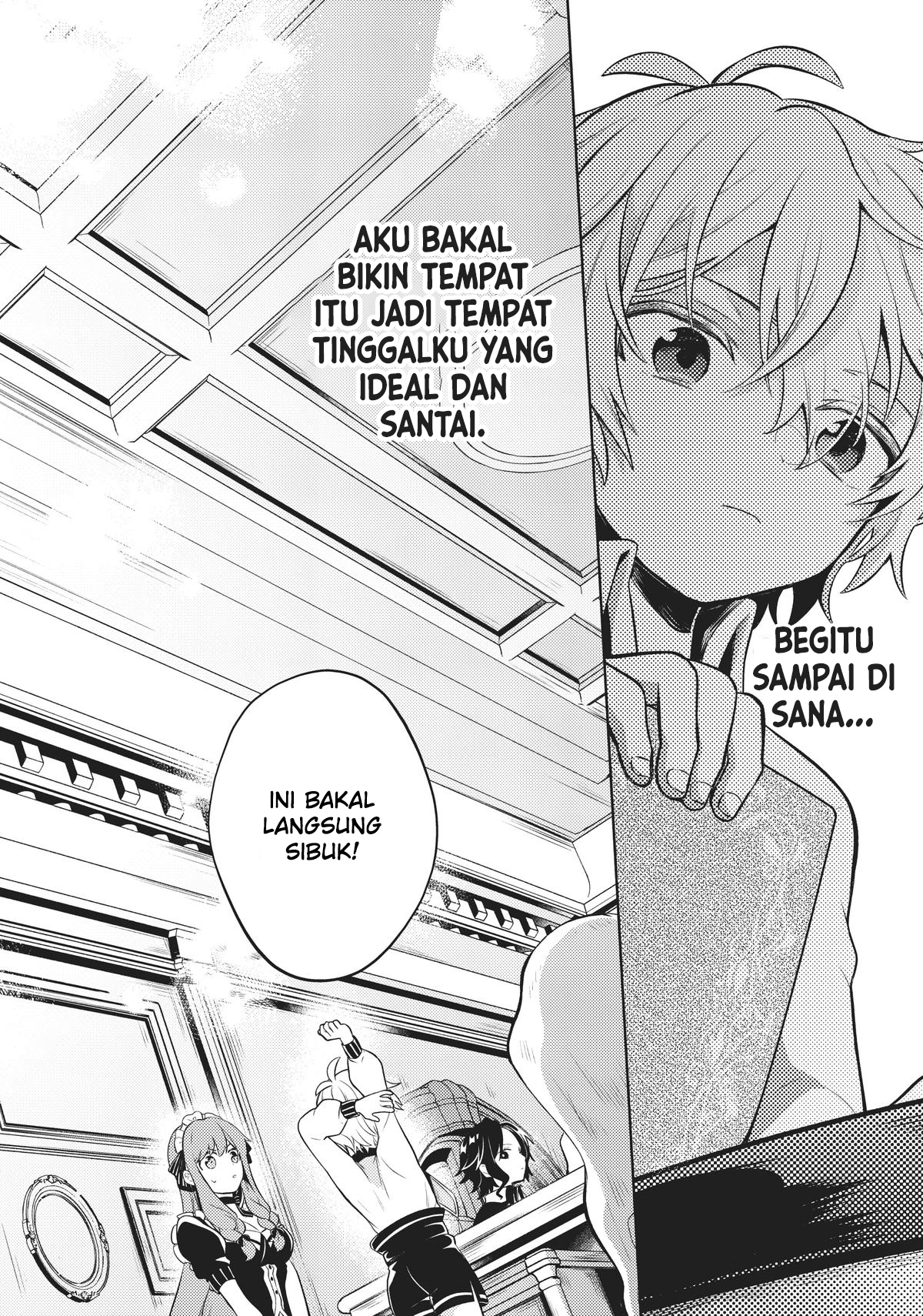 Okiraku Ryoushu no Tanoshii Ryouchi Bouei Chapter 3 - halaman 26