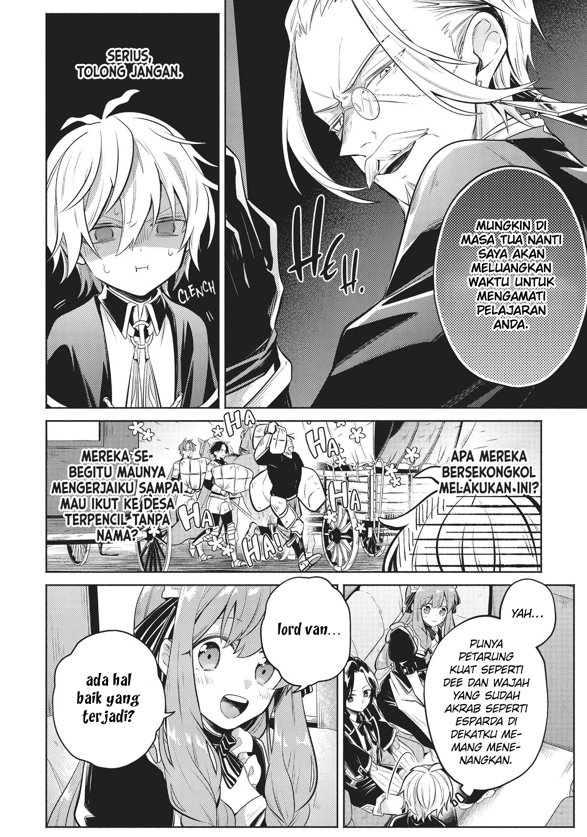 Okiraku Ryoushu no Tanoshii Ryouchi Bouei Chapter 4 - halaman 11