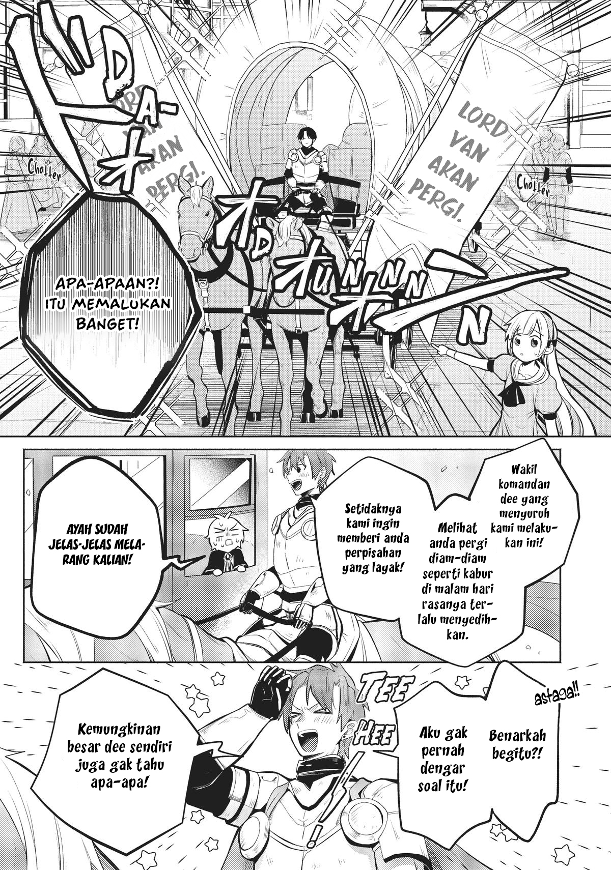 Okiraku Ryoushu no Tanoshii Ryouchi Bouei Chapter 4 - halaman 18