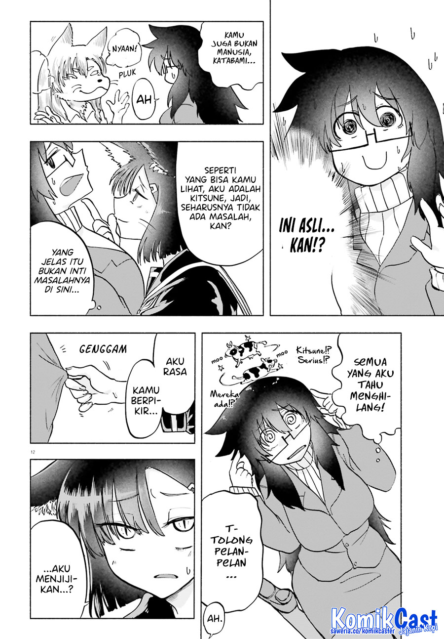 Okitsune Gal Katabami-san Chapter 13 - halaman 12