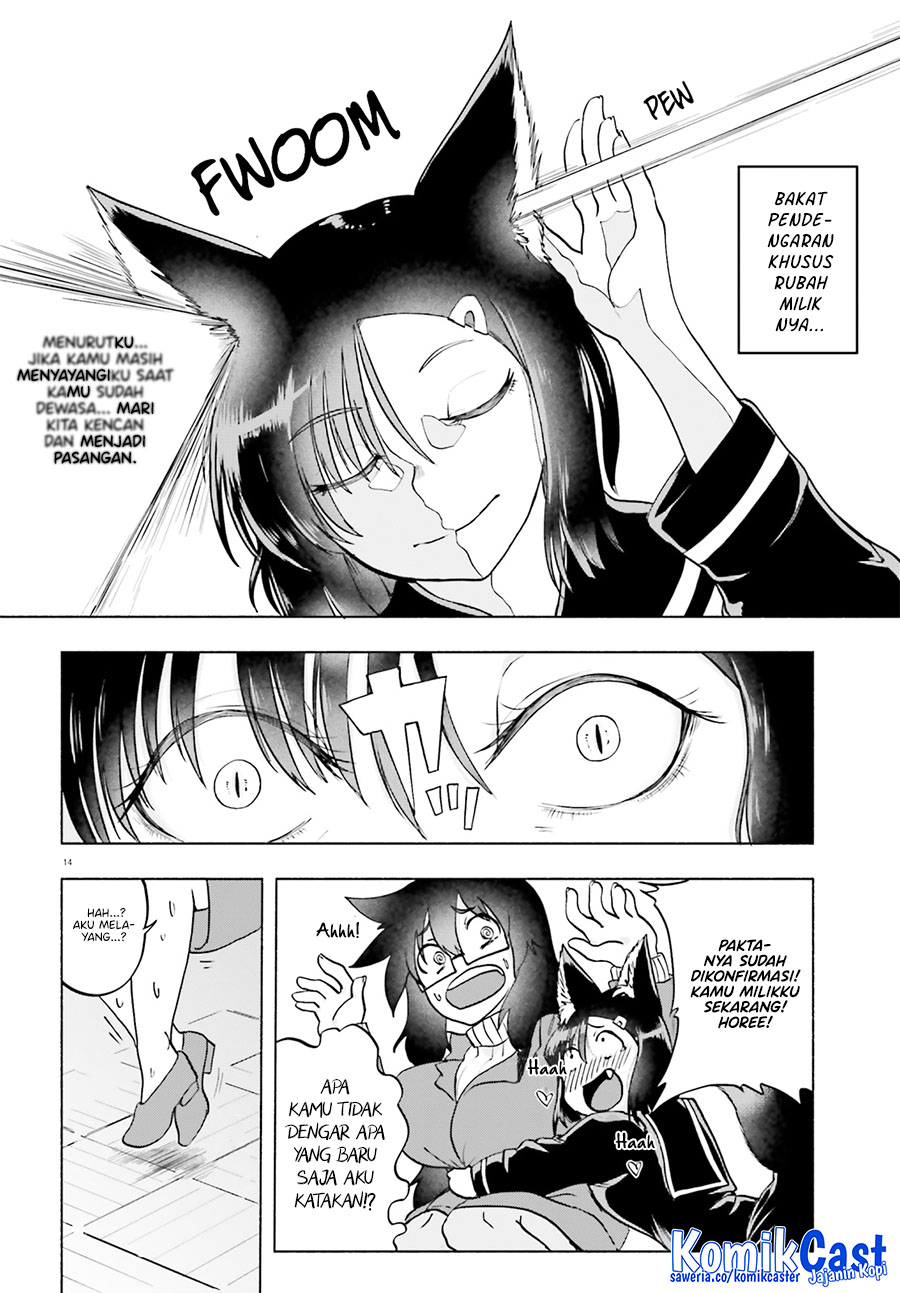 Okitsune Gal Katabami-san Chapter 13 - halaman 14