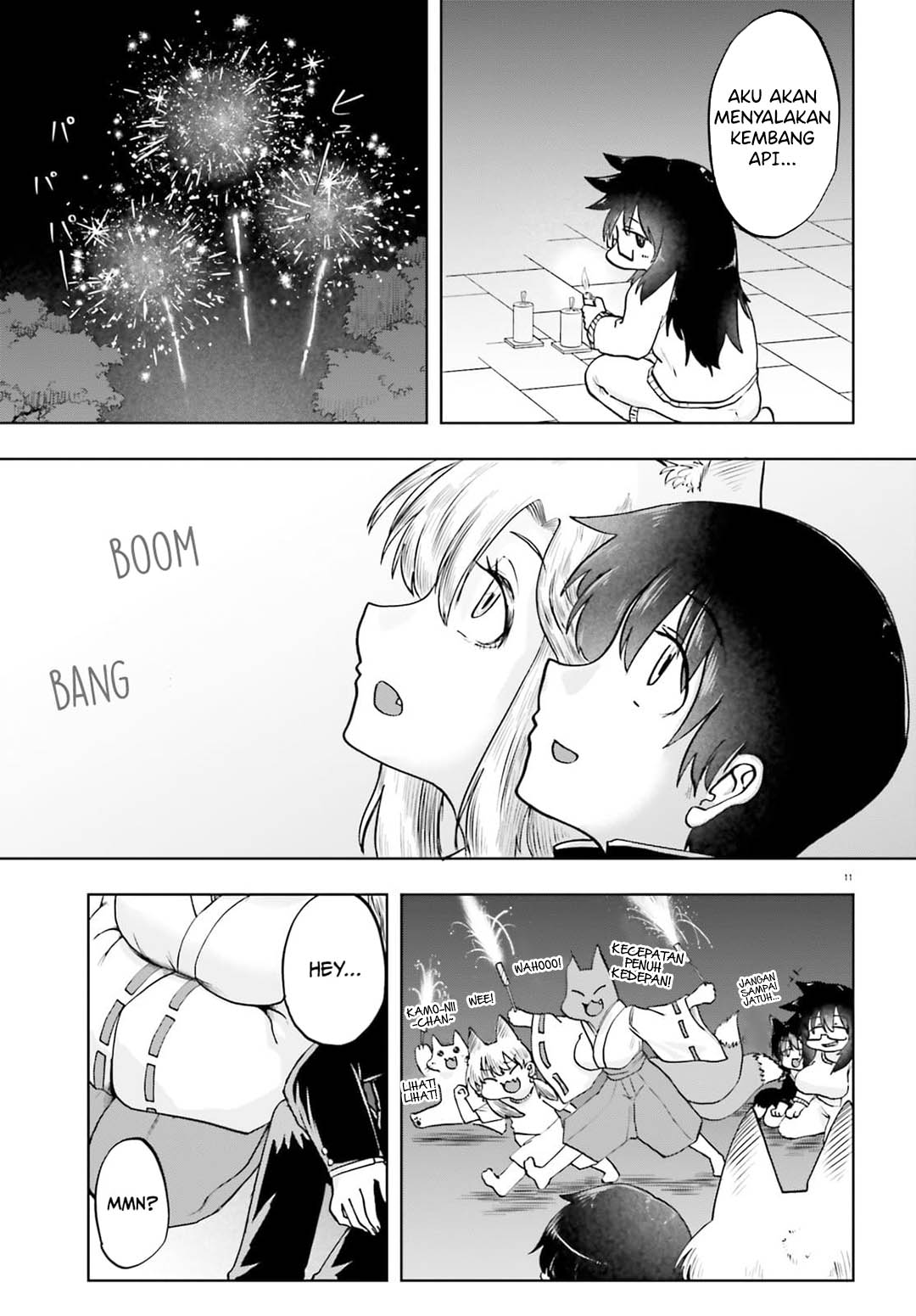 Okitsune Gal Katabami-san Chapter 18 - halaman 10