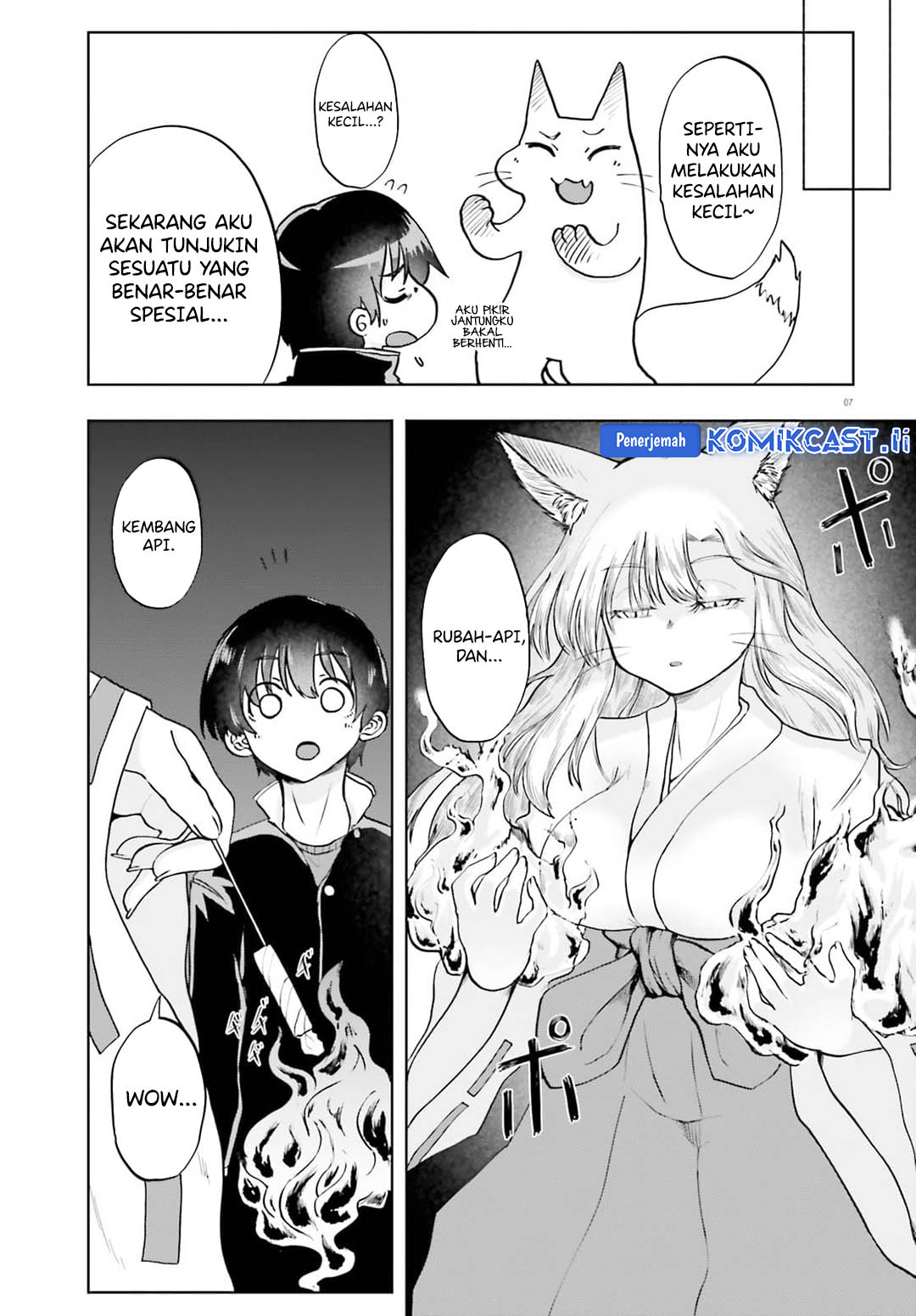 Okitsune Gal Katabami-san Chapter 18 - halaman 7