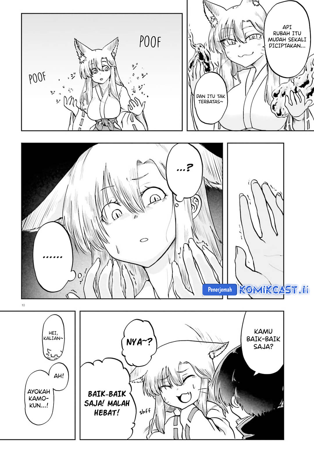 Okitsune Gal Katabami-san Chapter 18 - halaman 9