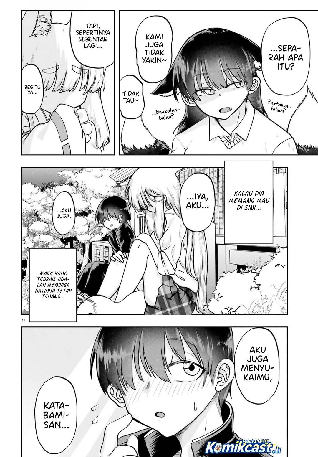 Okitsune Gal Katabami-san Chapter 19 - halaman 10