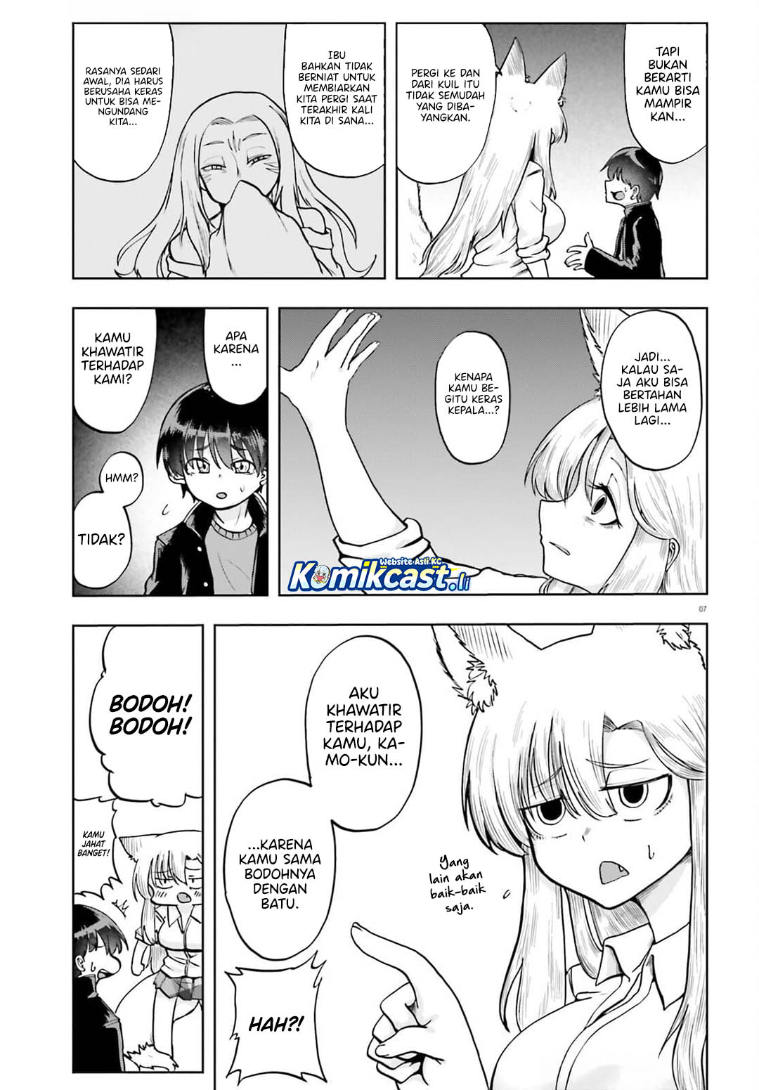 Okitsune Gal Katabami-san Chapter 19 - halaman 7