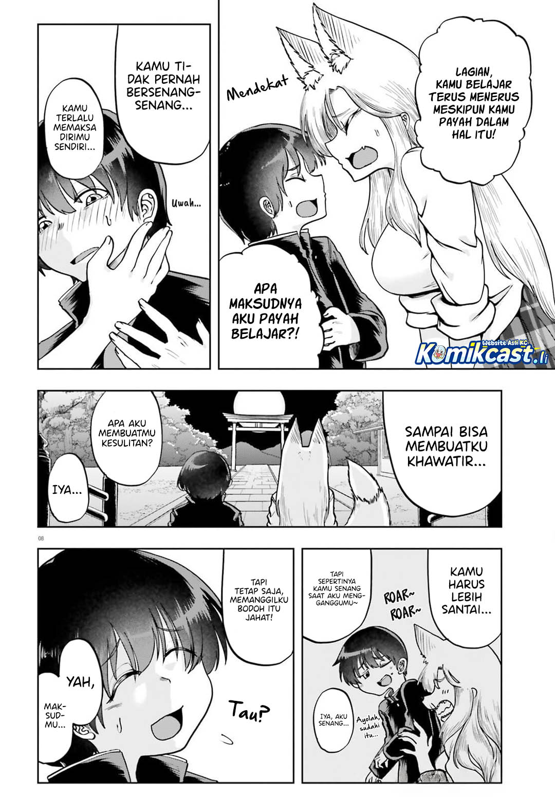 Okitsune Gal Katabami-san Chapter 19 - halaman 8