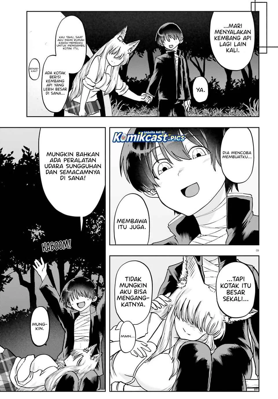 Okitsune Gal Katabami-san Chapter 20 - halaman 9