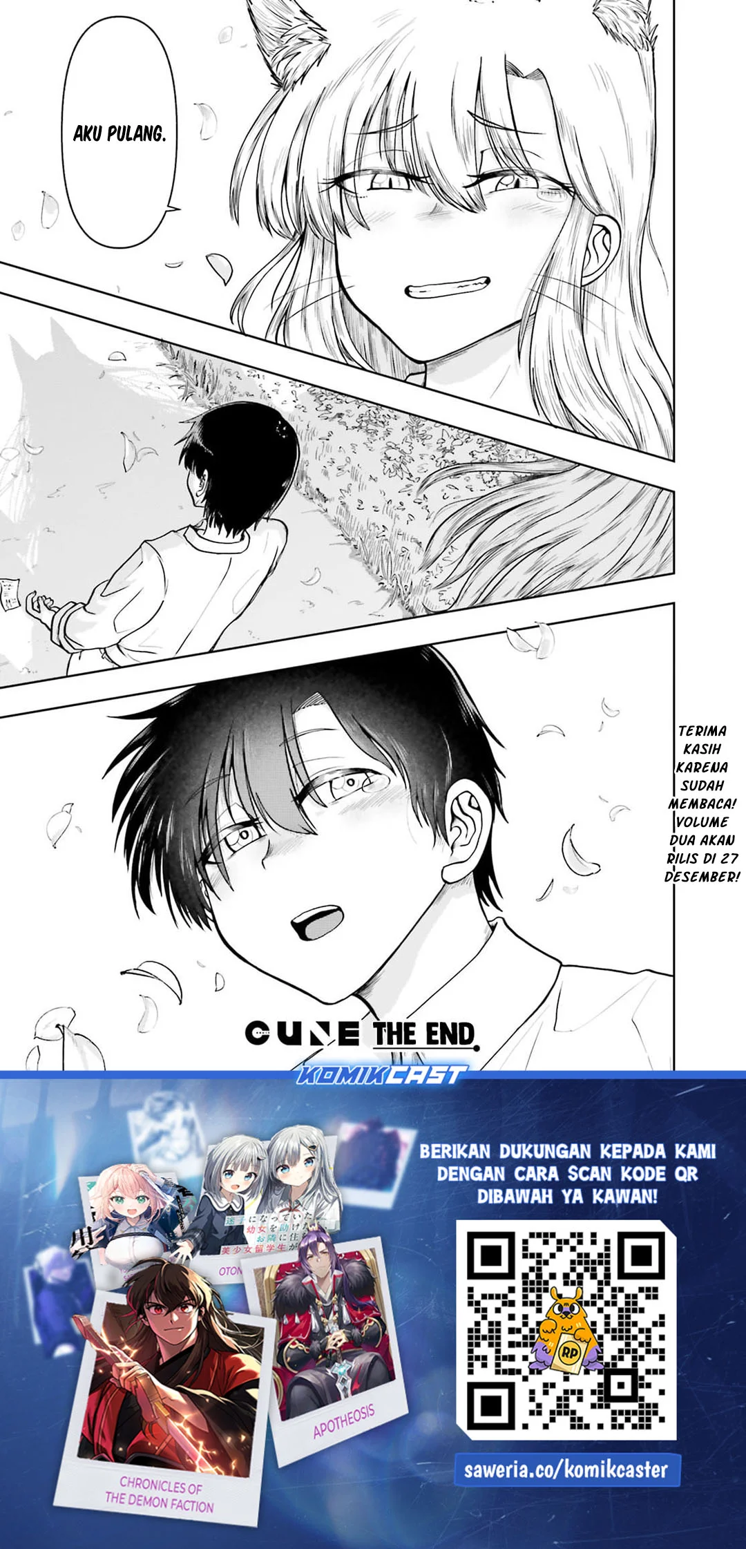 Okitsune Gal Katabami-san Chapter 21 - halaman 11