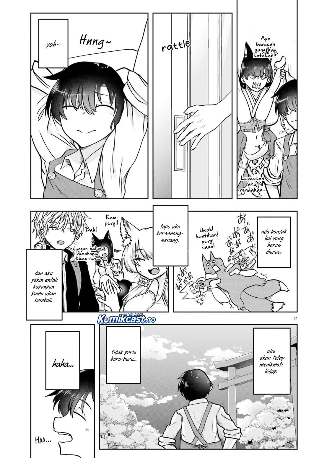 Okitsune Gal Katabami-san Chapter 21 - halaman 7