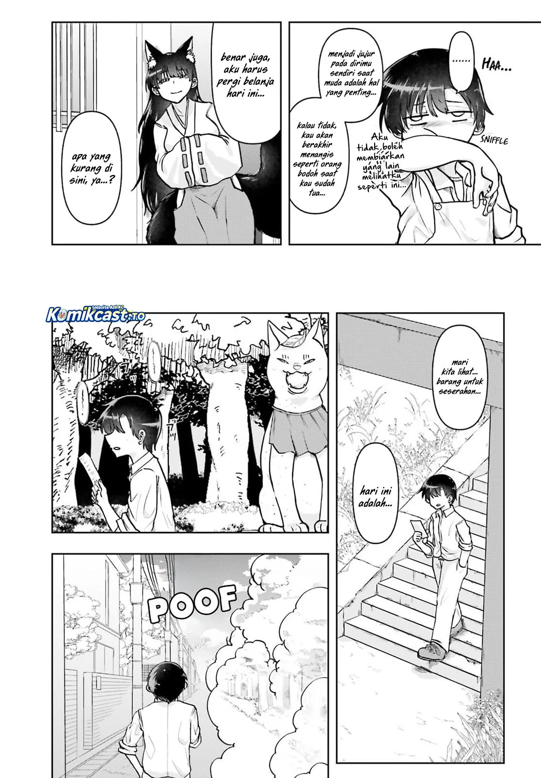 Okitsune Gal Katabami-san Chapter 21 - halaman 9
