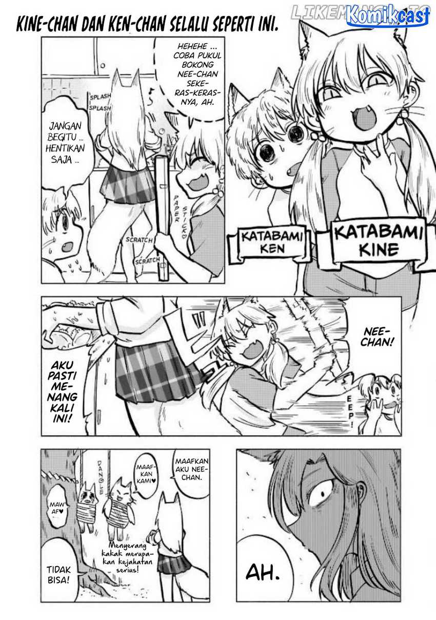 Okitsune Gal Katabami-san Chapter 8.5 - halaman 3