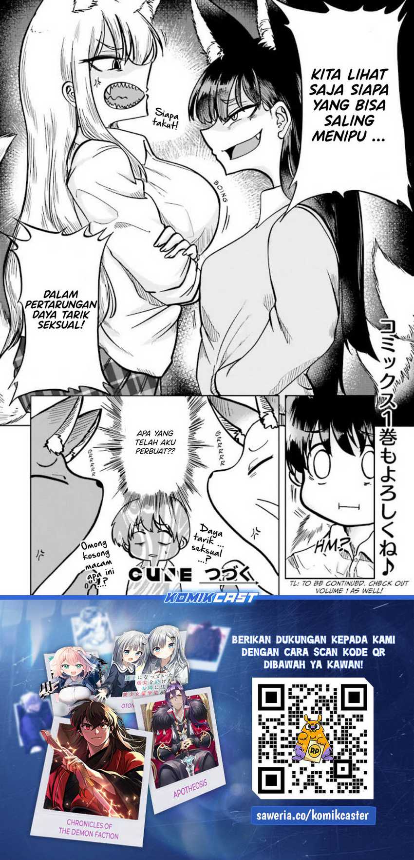 Okitsune Gal Katabami-san Chapter 9 - halaman 11