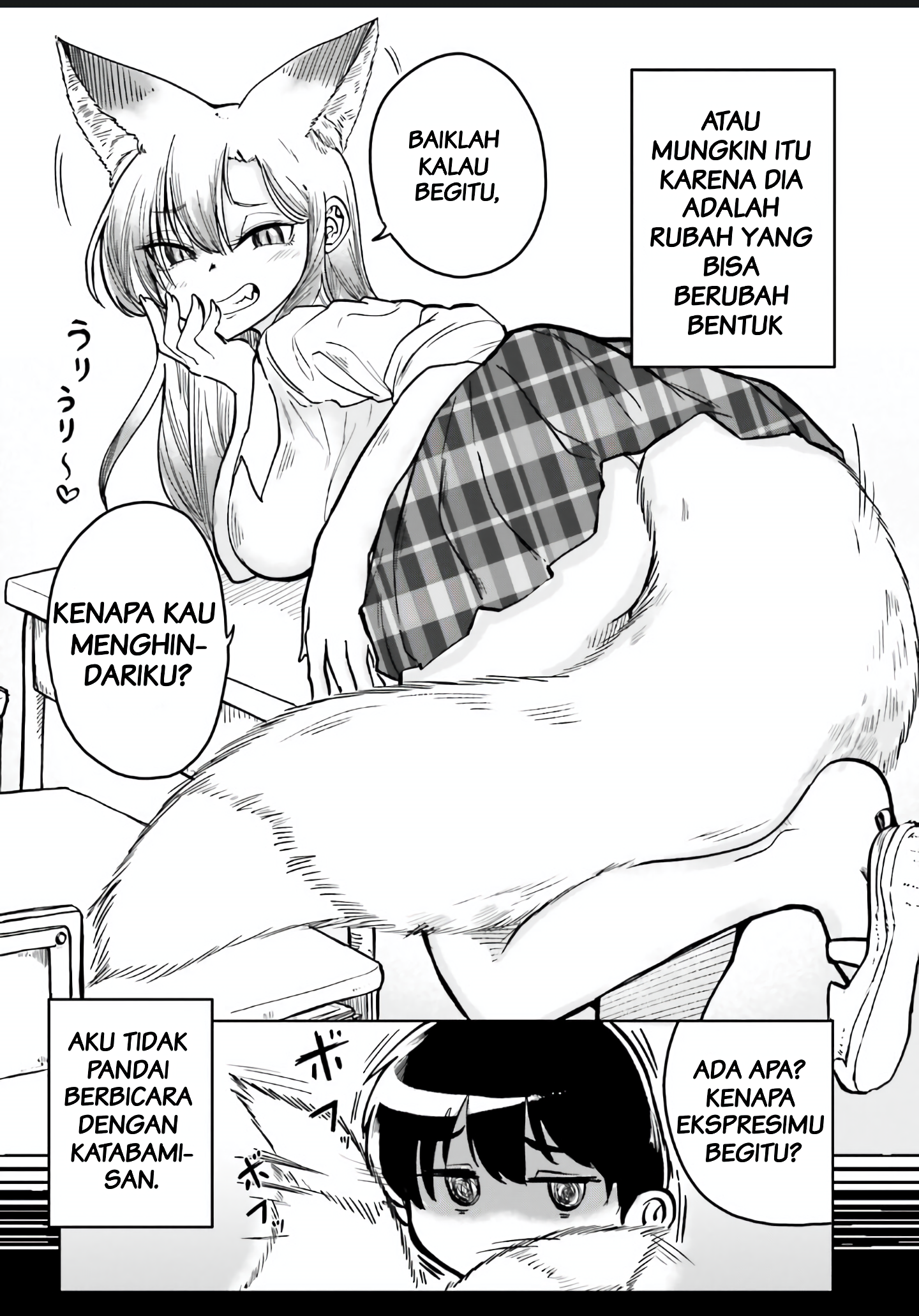 Okitsune Gal no Katabami-san Chapter 1 - halaman 6