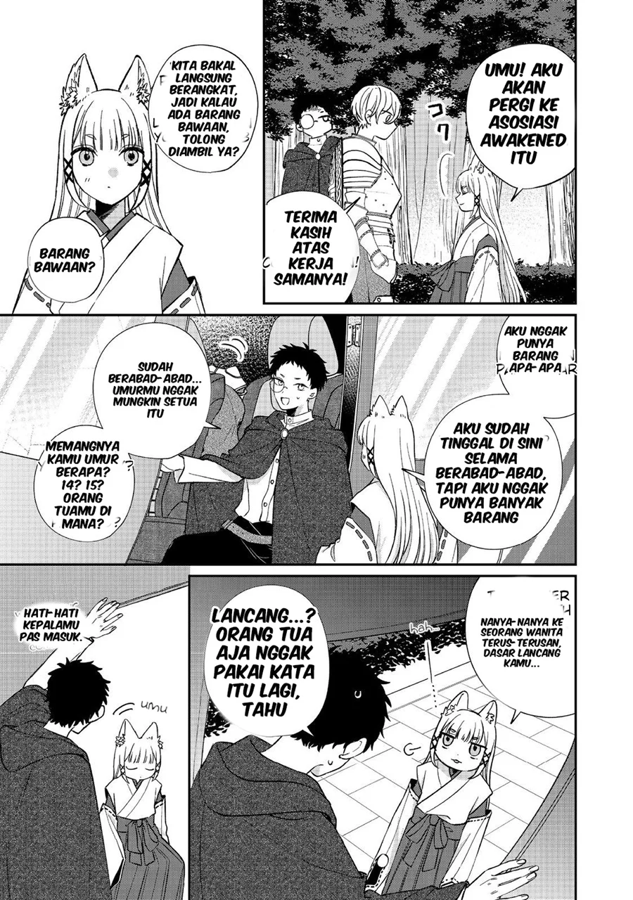 Okitsune-sama ni Onegai! ~Haison ni Nokotteta Kami-sama ga Fantasy-ka Shita Gendaishakai ni Hourikomaretara Saikyou Datta~ Chapter 1.1 - halaman 9