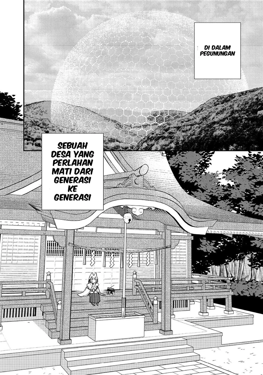 Okitsune-sama ni Onegai! ~Haison ni Nokotteta Kami-sama ga Fantasy-ka Shita Gendaishakai ni Hourikomaretara Saikyou Datta~ Chapter 1 - halaman 4