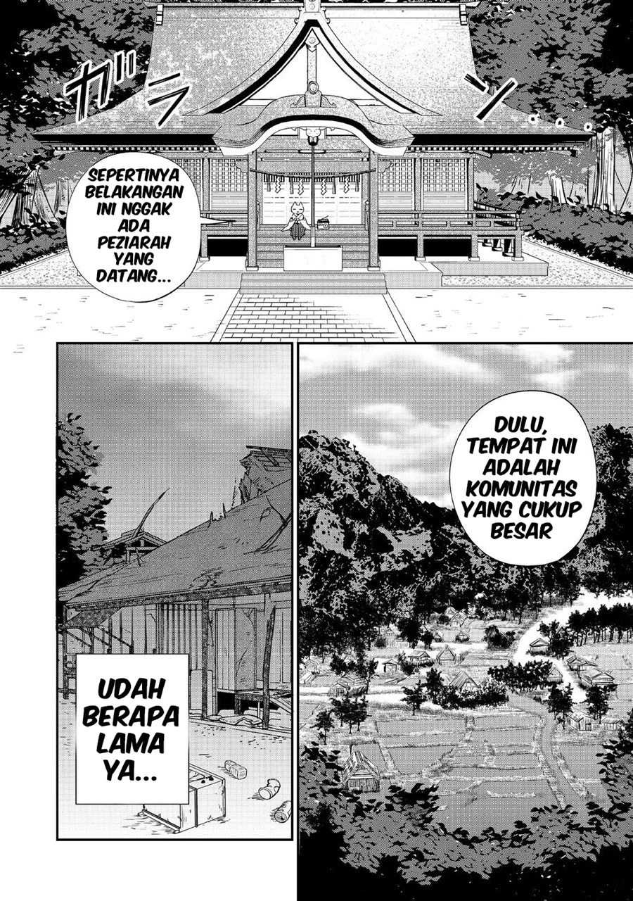 Okitsune-sama ni Onegai! ~Haison ni Nokotteta Kami-sama ga Fantasy-ka Shita Gendaishakai ni Hourikomaretara Saikyou Datta~ Chapter 1 - halaman 6