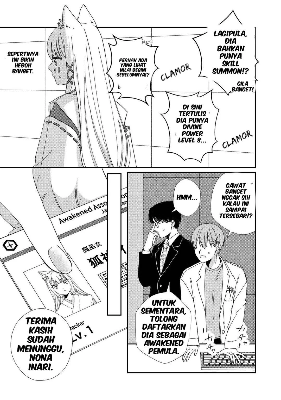 Okitsune-sama ni Onegai! ~Haison ni Nokotteta Kami-sama ga Fantasy-ka Shita Gendaishakai ni Hourikomaretara Saikyou Datta~ Chapter 2 - halaman 11