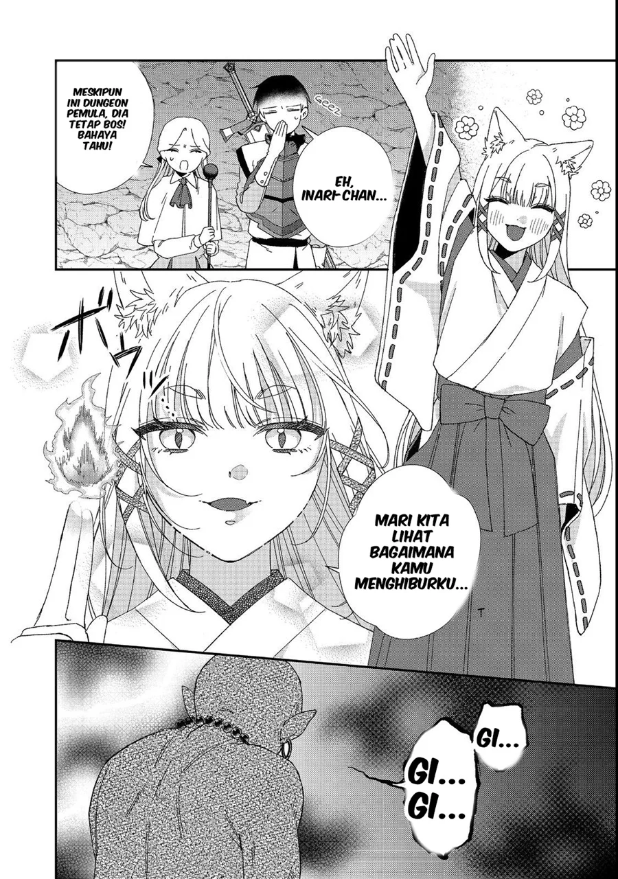 Okitsune-sama ni Onegai! ~Haison ni Nokotteta Kami-sama ga Fantasy-ka Shita Gendaishakai ni Hourikomaretara Saikyou Datta~ Chapter 3 - halaman 13