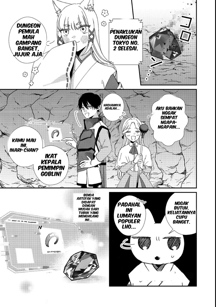 Okitsune-sama ni Onegai! ~Haison ni Nokotteta Kami-sama ga Fantasy-ka Shita Gendaishakai ni Hourikomaretara Saikyou Datta~ Chapter 3 - halaman 18